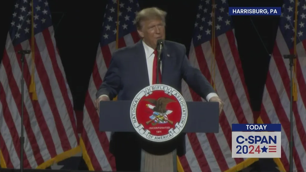 Trump Speech to NRA Harrisburg, PA 11-05