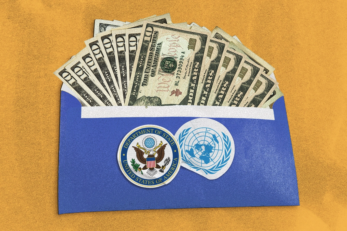 Biden and UN give billions to finance invasion of the USA
