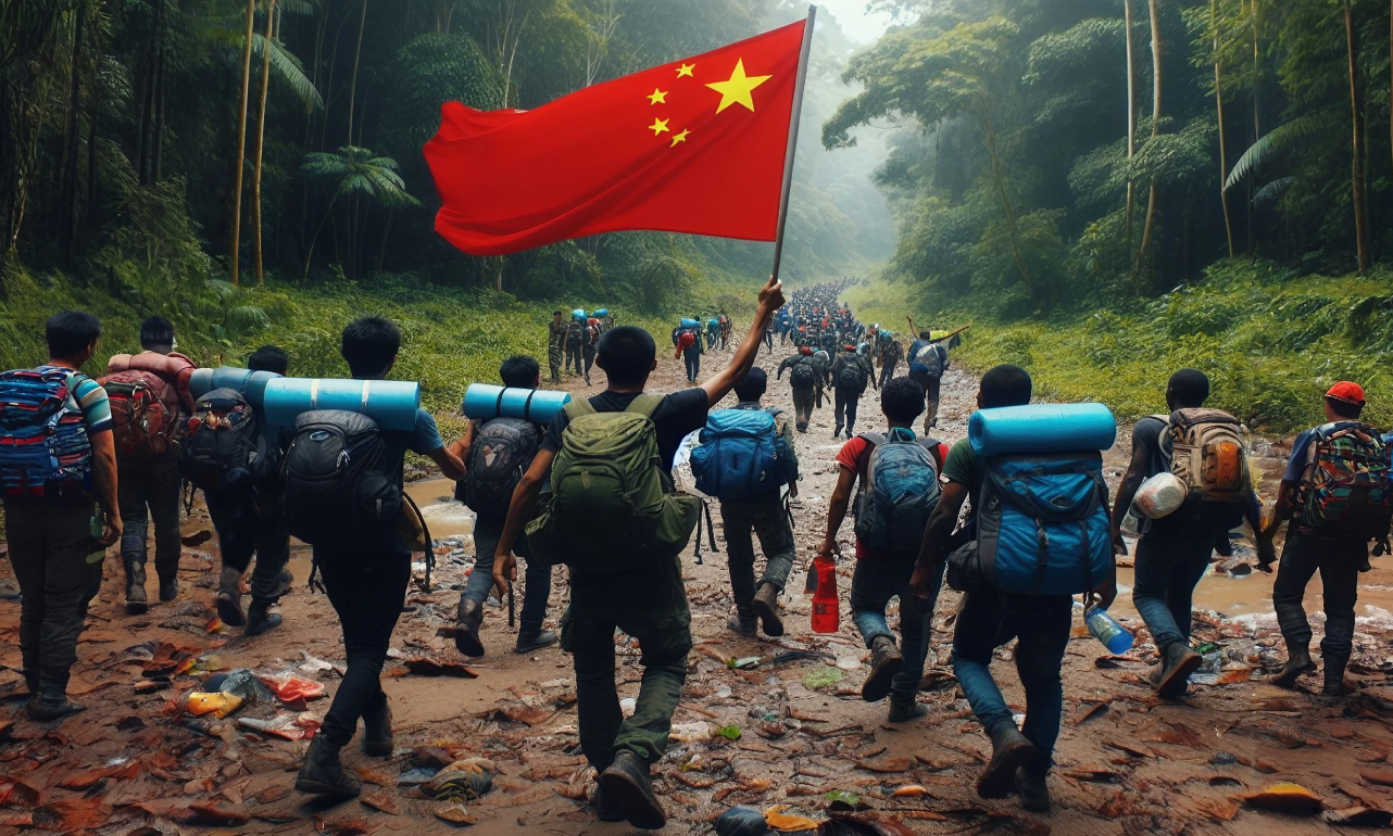 Chinese invaders cross border Biden refuses to Verufy