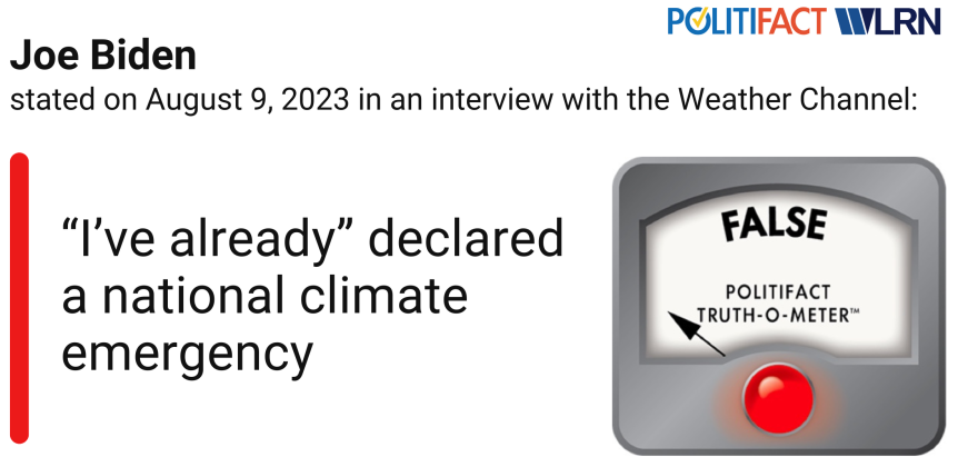 Biden Likely to Declare A National Climate Emergency Before elections