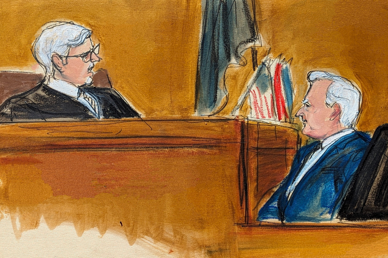 Alan Dershowit=z Opines That Merchan's Deliberate Interference in Costello's Testimony was a Flagrant Violation of Trump's Rights and Due Process