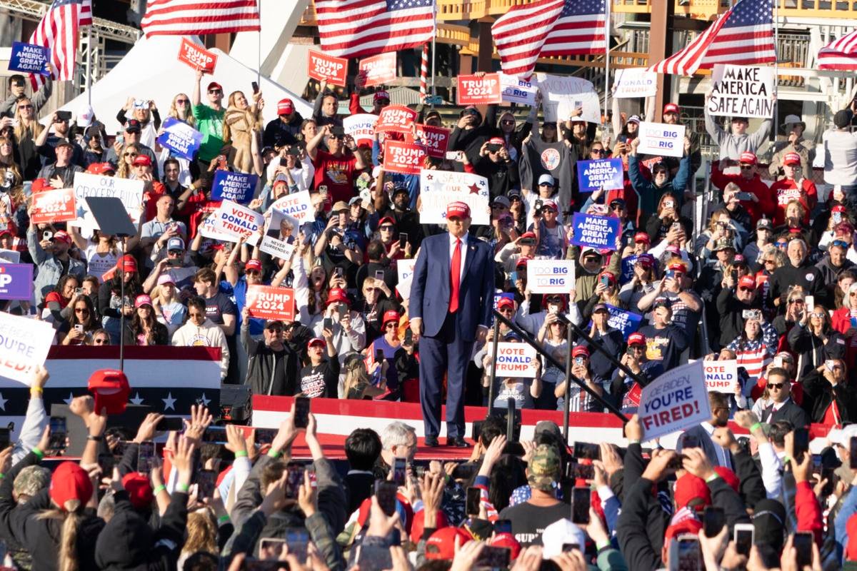 Trump: MAGA Stands With Israel" Massive WildWood, N.J. Rally.
