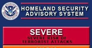 Highest Level of Terror Risk inHistory. All diorectly Linked t o Biden;'s Allowing Millions of Illegals To Enter the USA