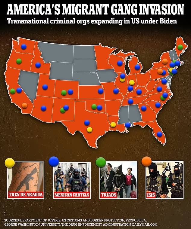 ISIS, Violent Ganga, Chinese drug Slaves Released On USA BY Biden Administration
