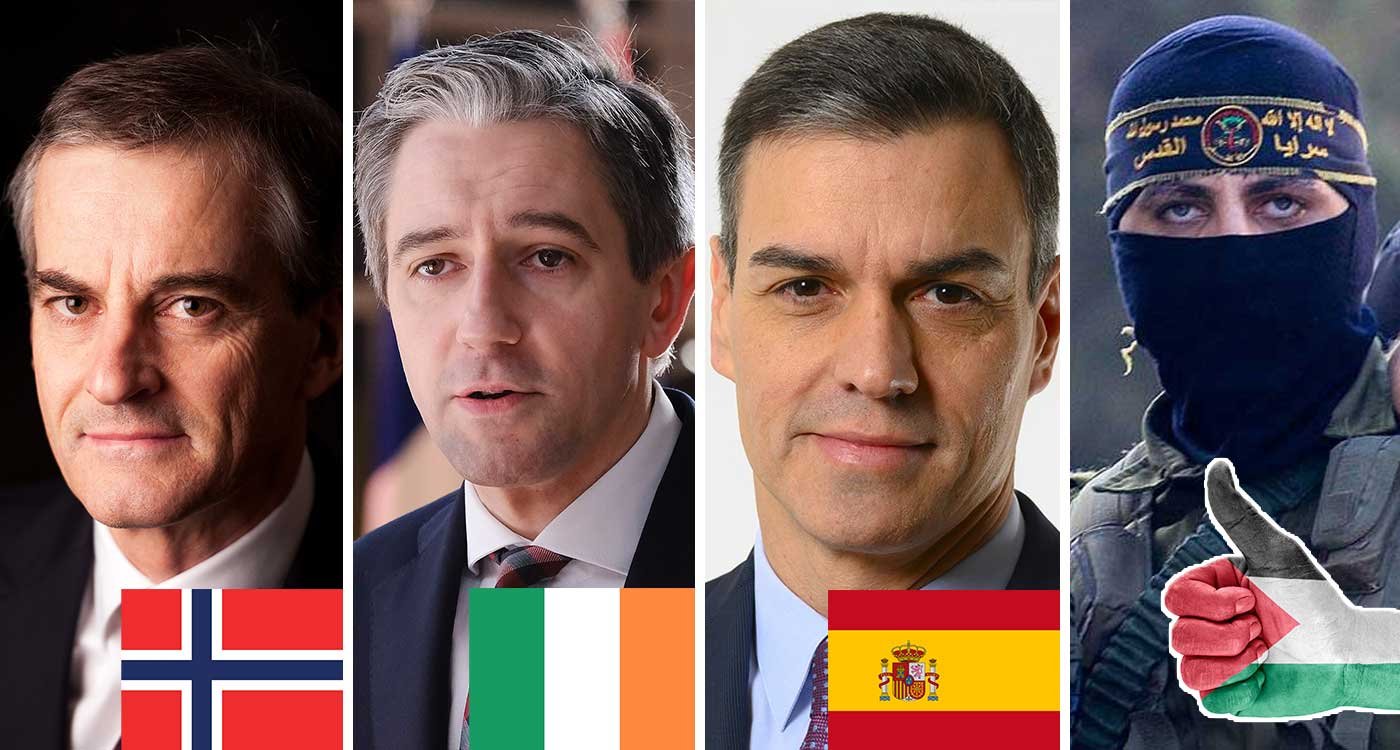 Ireland, Spain, Norway Become Allies of Terrorism 