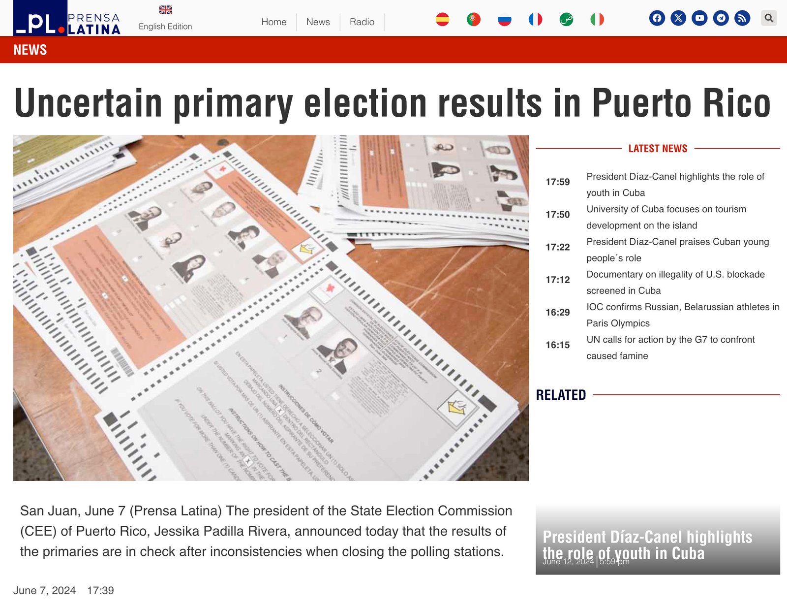 Dominion Makes Massive Errors in Puerto Rico Primary