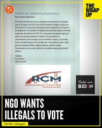 Evidence of NGOs Actively Enabling Illegals to Register and Vote Is Being Collected Nationwide. Proof of A Major Democrat Sham